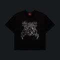 'UBERMENSCH' OVERSIZED TEE IN BLACK