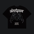 'ABVTPWR' OVERSIZED TEE IN BLACK