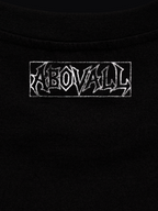 'UBERMENSCH' OVERSIZED TEE IN BLACK