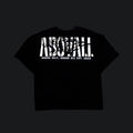 The ABOVALL oversized street t-shirt back image.