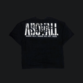 'The ABOVALL' OVERSIZED TEE IN BLACK