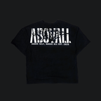 'The ABOVALL' OVERSIZED TEE IN BLACK