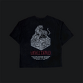 Apex Tiger oversized street t-shirt back image.  "prevail or plunge, reign or kneel, possess or perish 
struggle is the only reprieve. forge yourself. 
pain trains discipline, prevail, reign, possess
not just an outfit, the will to power. "