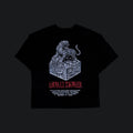 Apex Tiger oversized street t-shirt back image.  "prevail or plunge, reign or kneel, possess or perish 
struggle is the only reprieve. forge yourself. 
pain trains discipline, prevail, reign, possess
not just an outfit, the will to power. "