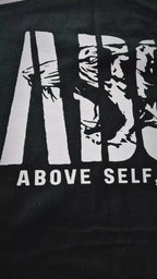 'The ABOVALL' OVERSIZED TEE IN BLACK